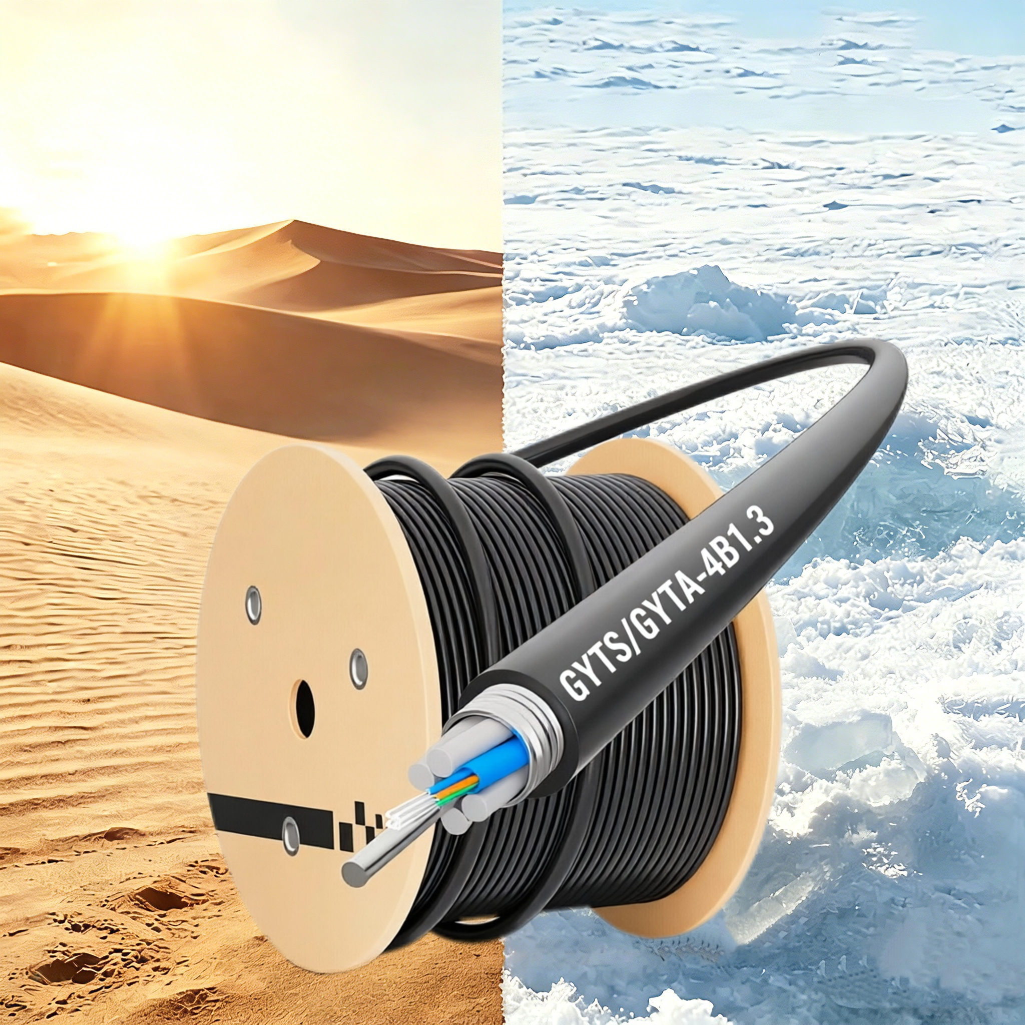 GYTS/GYTA-4B1.3 fiber optic cable – Winsure