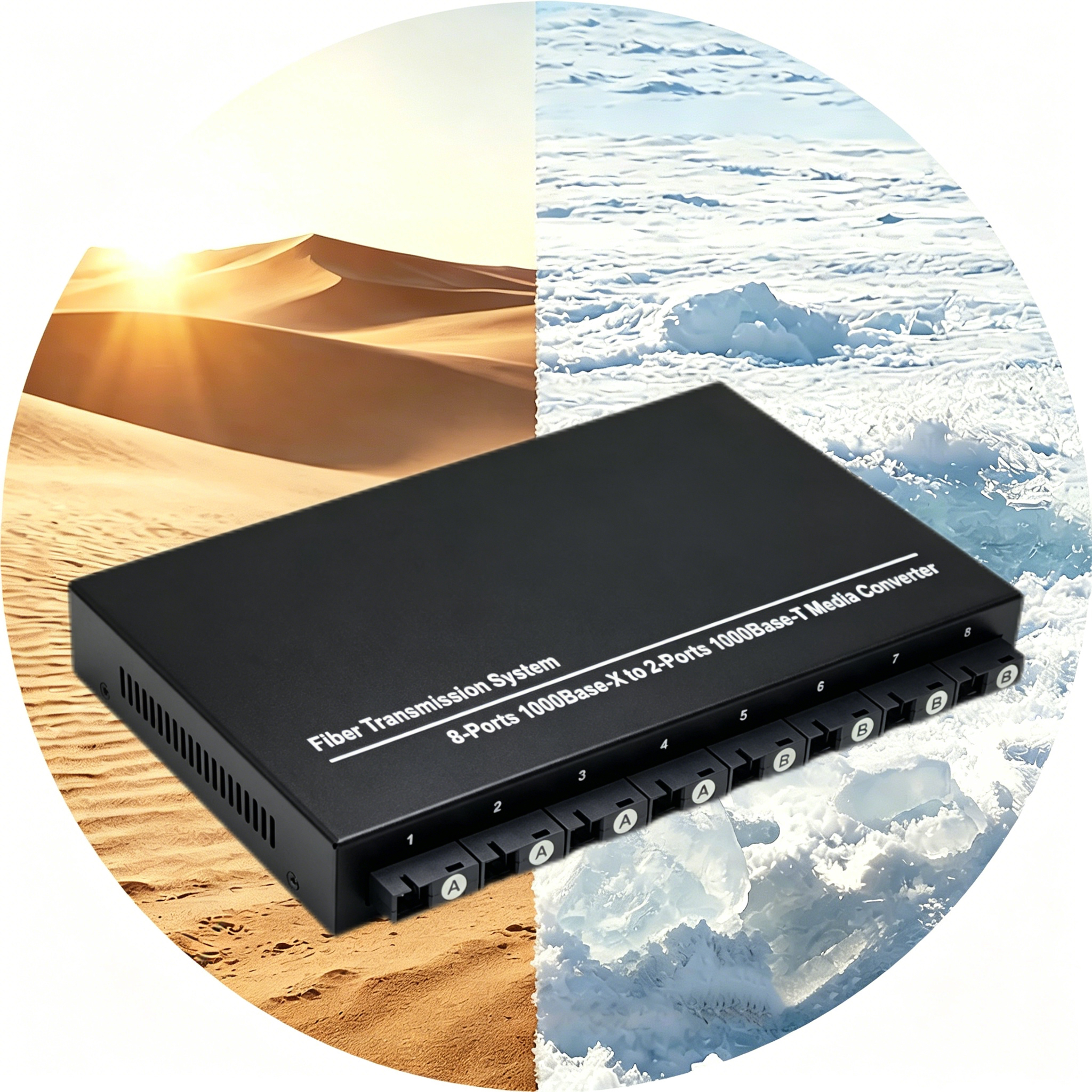 WS3010-8GSC-2G/DC-INT commercial Ethernet switch – Winsure
