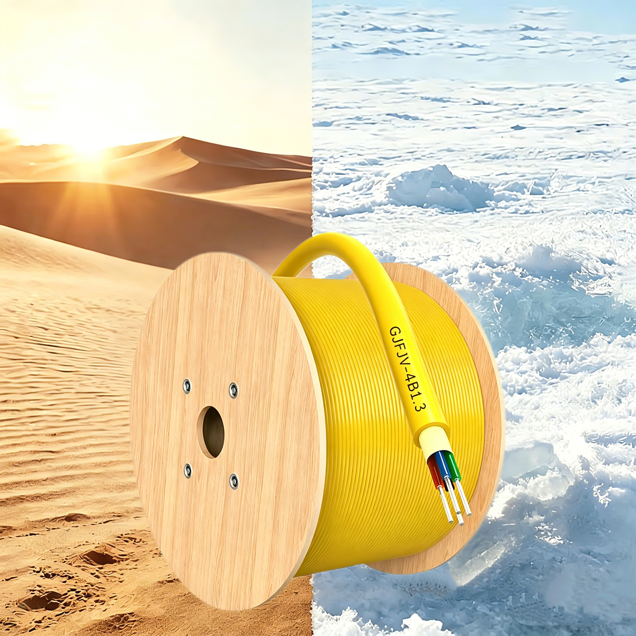 GJFJV-4B1.3 fiber optic cable – Winsure