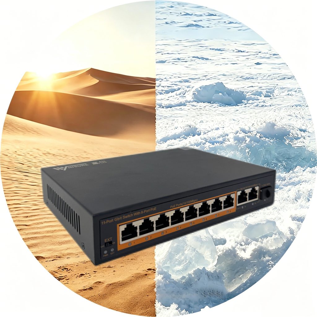 WS309P-1TXSFP-8TX-2G/AC-INT commercial Ethernet switch – Winsure