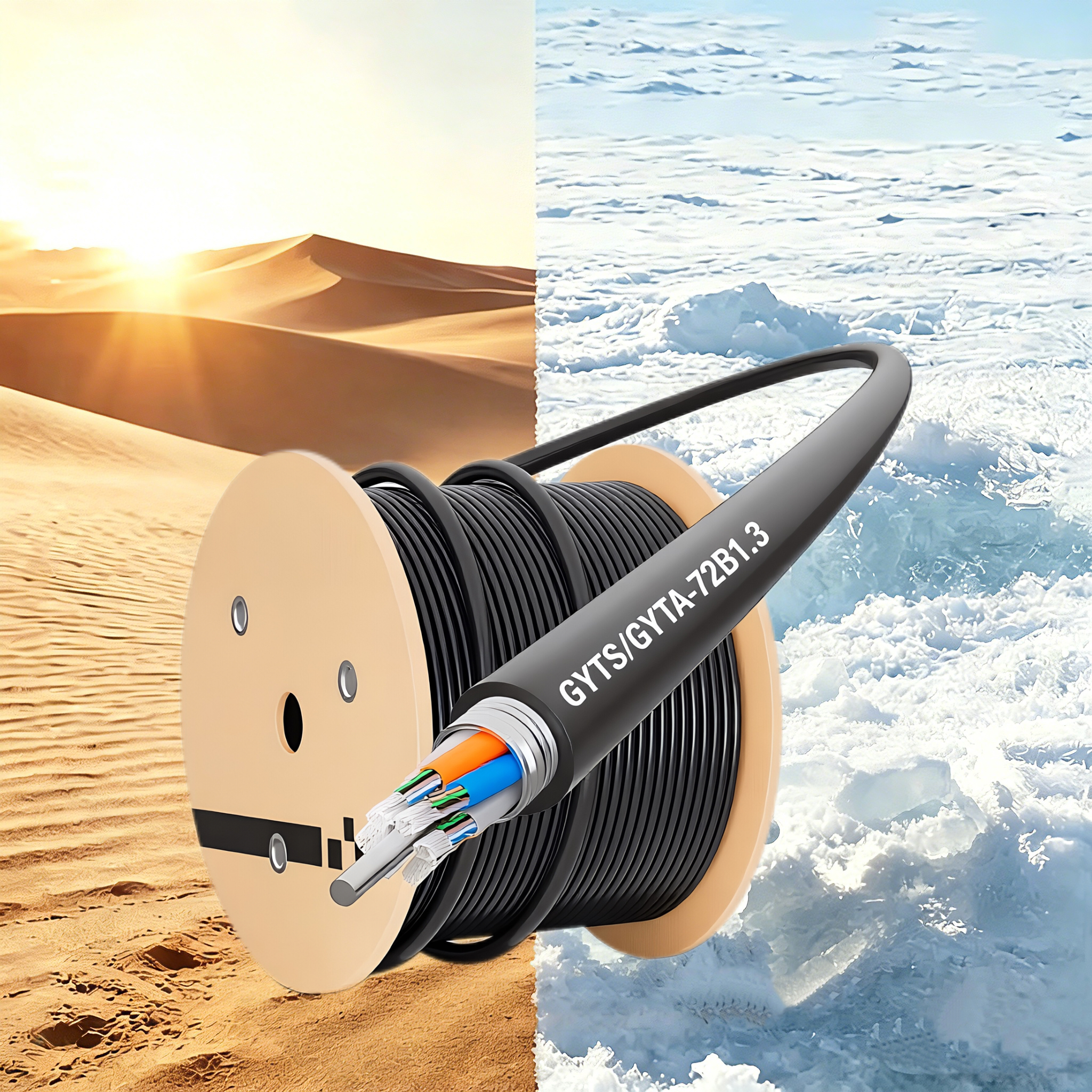 GYTS/GYTA-72B1.3 fiber optic cable – Winsure
