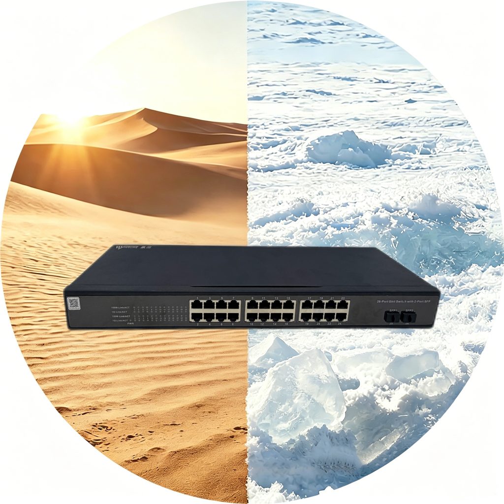 WS3028P-2GSFP-24G/AC-INT commercial Ethernet switch – Winsure