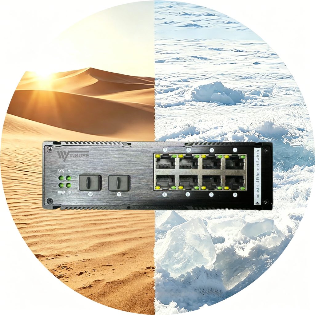 wsCom3010LG-2GSFP-8G/DC-INT managed industrial Ethernet switch – Winsure